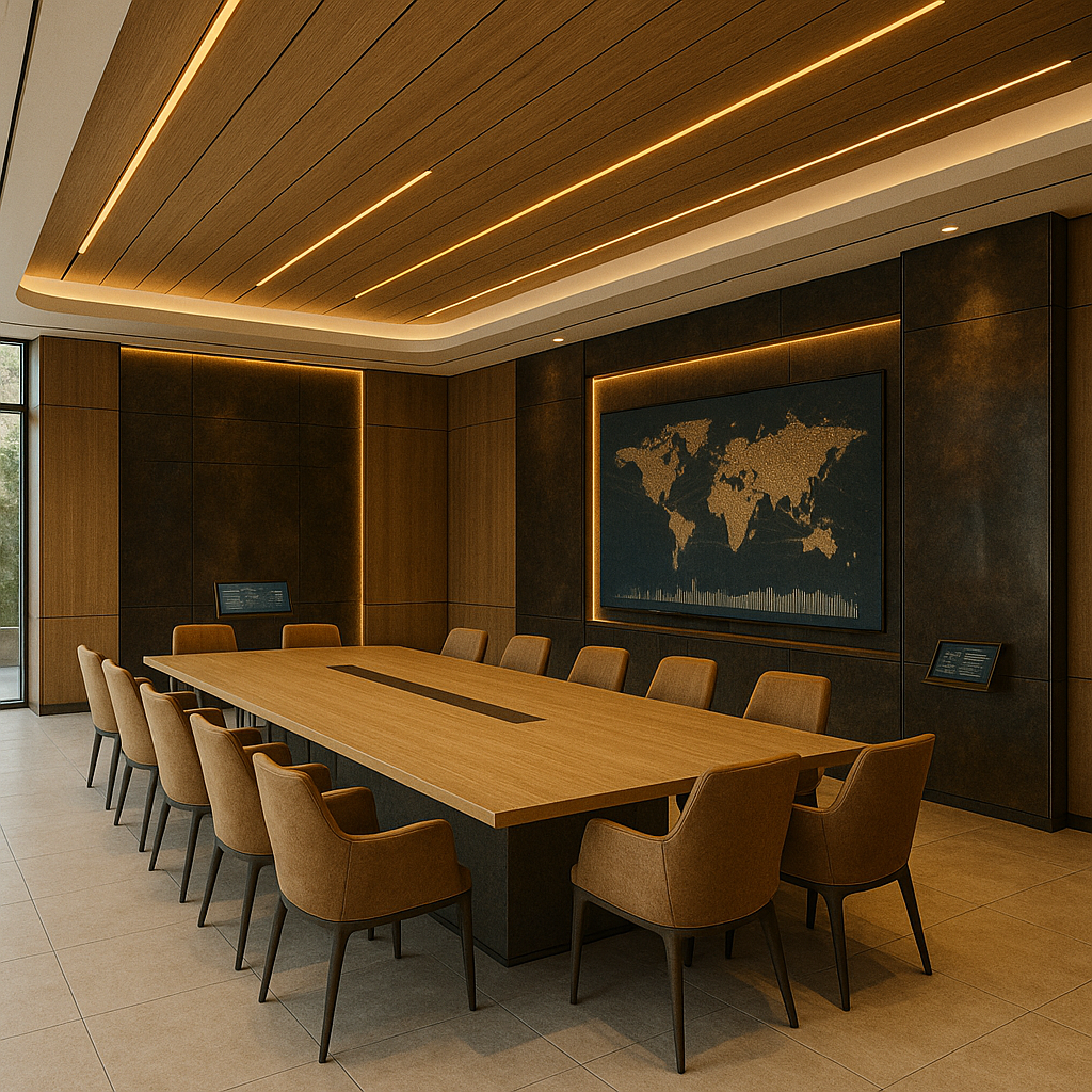 APAC Partner Plex board room concept - creative rendition